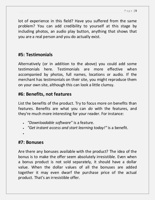Sales Letters: Simple Steps to Writing Effective Sales Letters